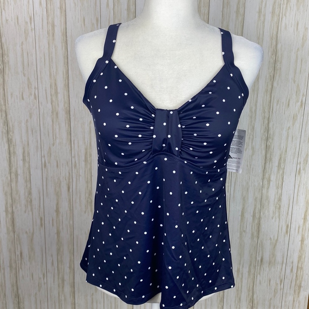 L.L.BEAN SWIMWEAR TOP SIZE 16 REG NWT